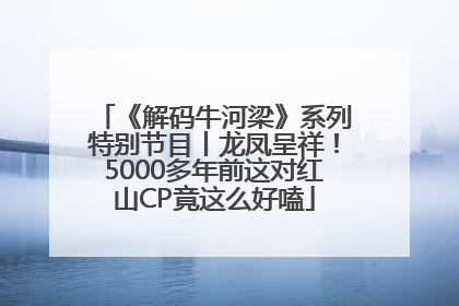 《解码牛河梁》系列特别节目丨龙凤呈祥！5000多年前这对红山CP竟这么好嗑