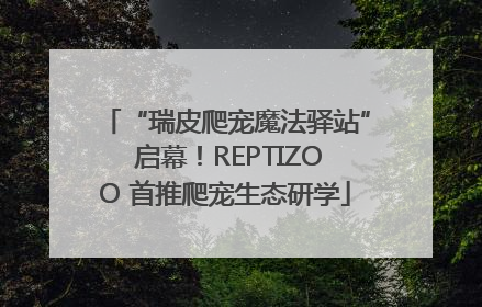 “瑞皮爬宠魔法驿站” 启幕！REPTIZOO 首推爬宠生态研学