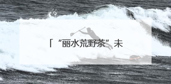 “丽水荒野茶”未来之路如何走？专题调研近日开展