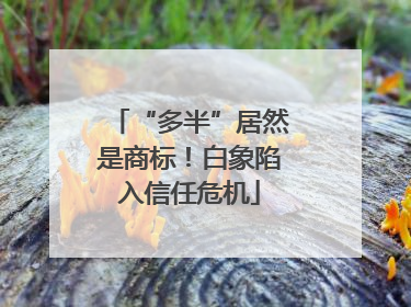 “多半”居然是商标！白象陷入信任危机