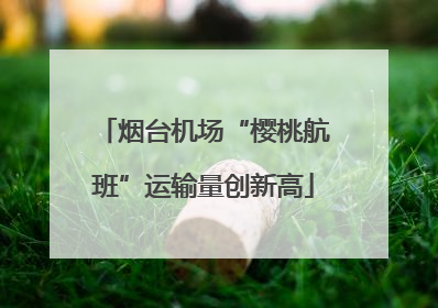 烟台机场“樱桃航班”运输量创新高