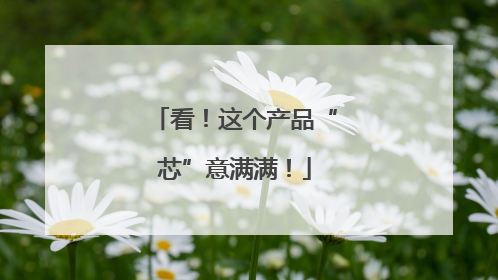 看！这个产品“芯”意满满！
