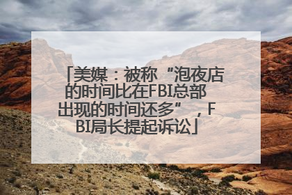 美媒：被称“泡夜店的时间比在FBI总部出现的时间还多”，FBI局长提起诉讼