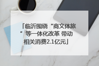 临沂围绕“商文体旅”等一体化改革 带动相关消费2.1亿元