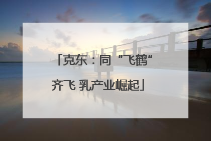 克东：同“飞鹤”齐飞 乳产业崛起