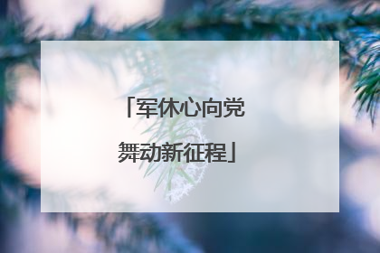 军休心向党 舞动新征程