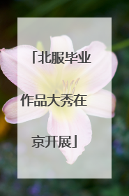 北服毕业作品大秀在京开展