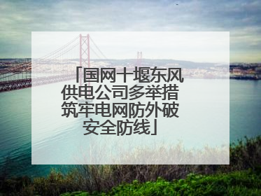 国网十堰东风供电公司多举措筑牢电网防外破安全防线