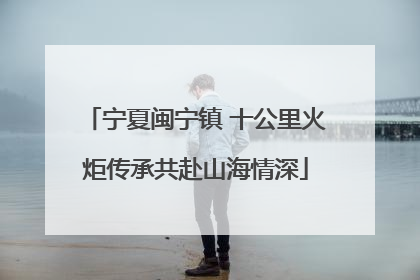 宁夏闽宁镇 十公里火炬传承共赴山海情深