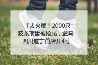 太火爆！2000只波龙预售被抢光，盒马四川遂宁首店开业