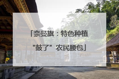 奈曼旗：特色种植“鼓了”农民腰包