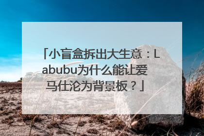 小盲盒拆出大生意：Labubu为什么能让爱马仕沦为背景板？