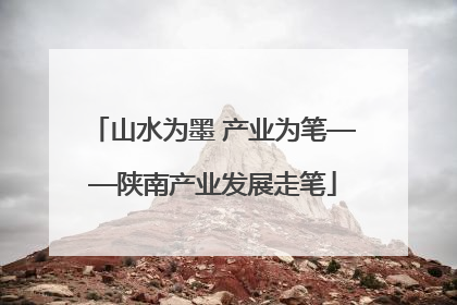 山水为墨 产业为笔——陕南产业发展走笔