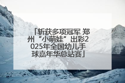 斩获多项冠军 郑州“小萌娃”出彩2025年全国幼儿手球嘉年华总站赛
