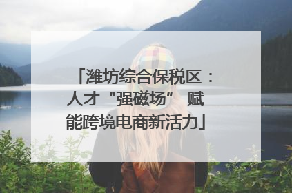 潍坊综合保税区：人才“强磁场” 赋能跨境电商新活力
