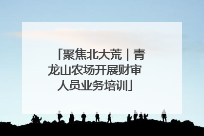 聚焦北大荒｜青龙山农场开展财审人员业务培训