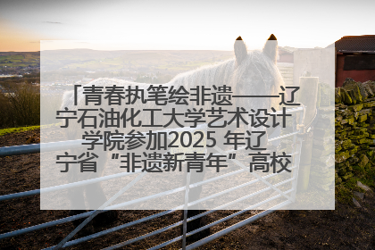青春执笔绘非遗——辽宁石油化工大学艺术设计学院参加2025 年辽宁省“非遗新青年”高校优秀作品推荐活动