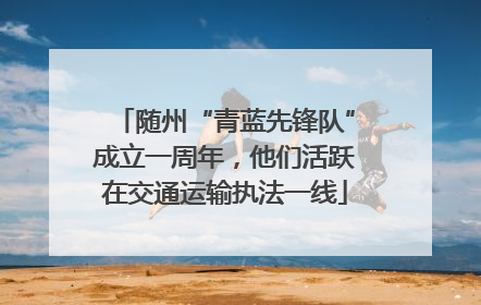 随州“青蓝先锋队”成立一周年，他们活跃在交通运输执法一线