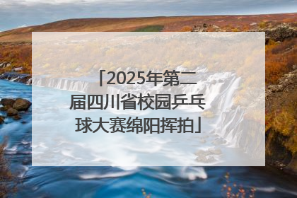 2025年第二届四川省校园乒乓球大赛绵阳挥拍