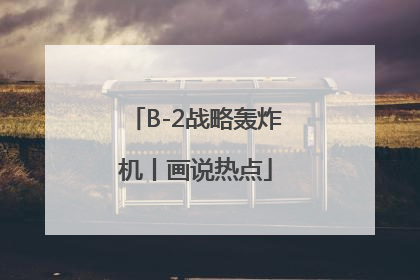 B-2战略轰炸机丨画说热点